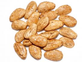 almond kernels blanched, roasted, with rosemary/salt