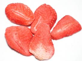 freeze dried strawberry slices